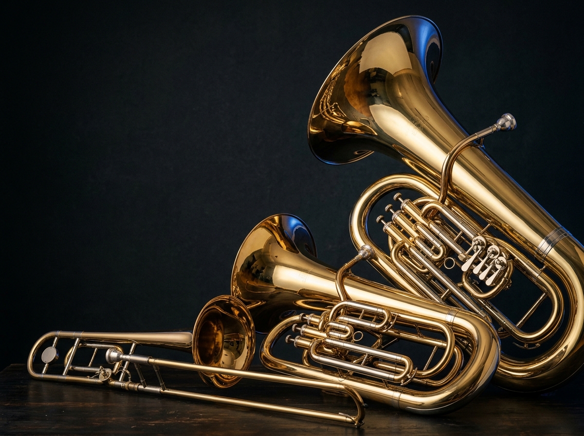 Tiefes Blech – Tenorhorn, Bariton, Posaune & Tuba